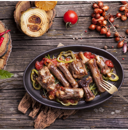 Khashlama with veal tail