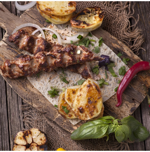 Veal kebab
