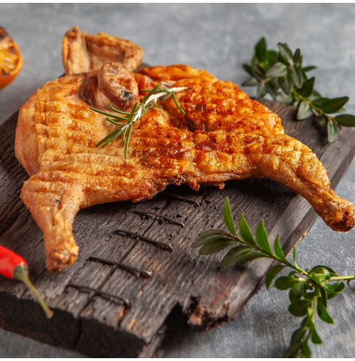 Fried poult 