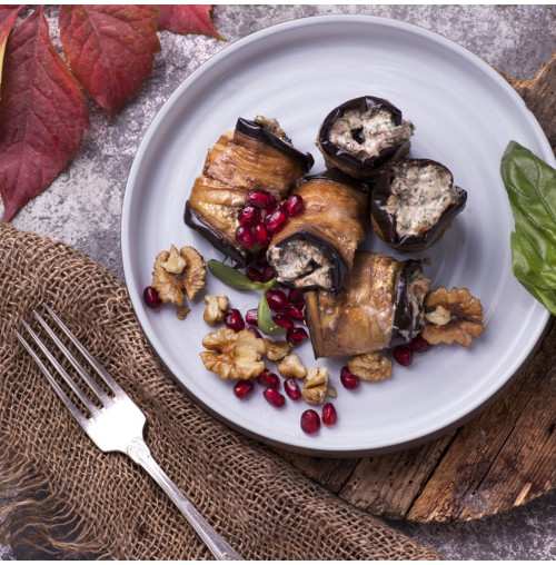 Eggplant rolls 